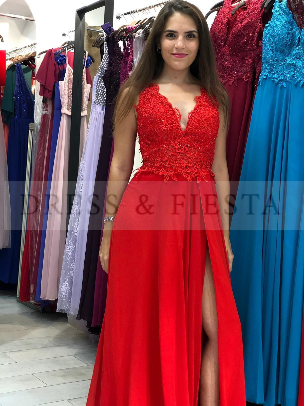 Vestido Leen tallas plus Dress Fiesta